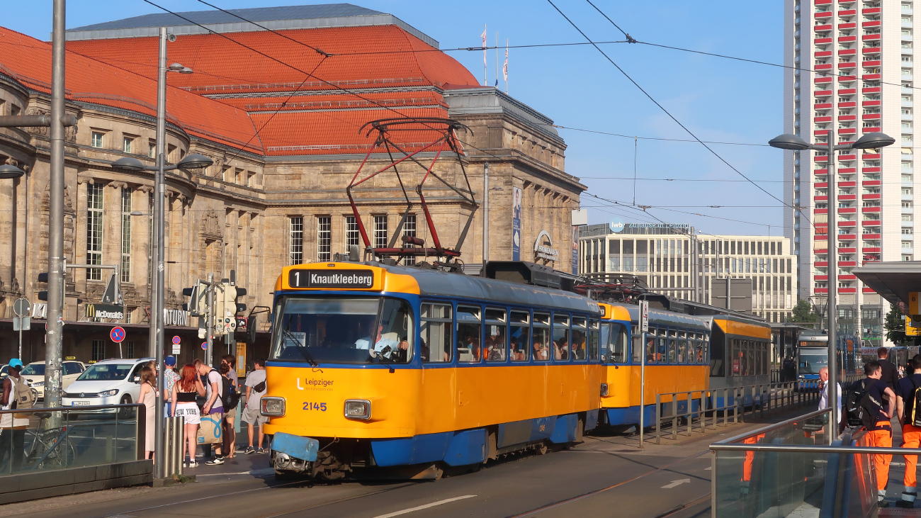 Leipzig, Tatra T4D-M1 № 2145; Leipzig — Vehicles without visible numbers