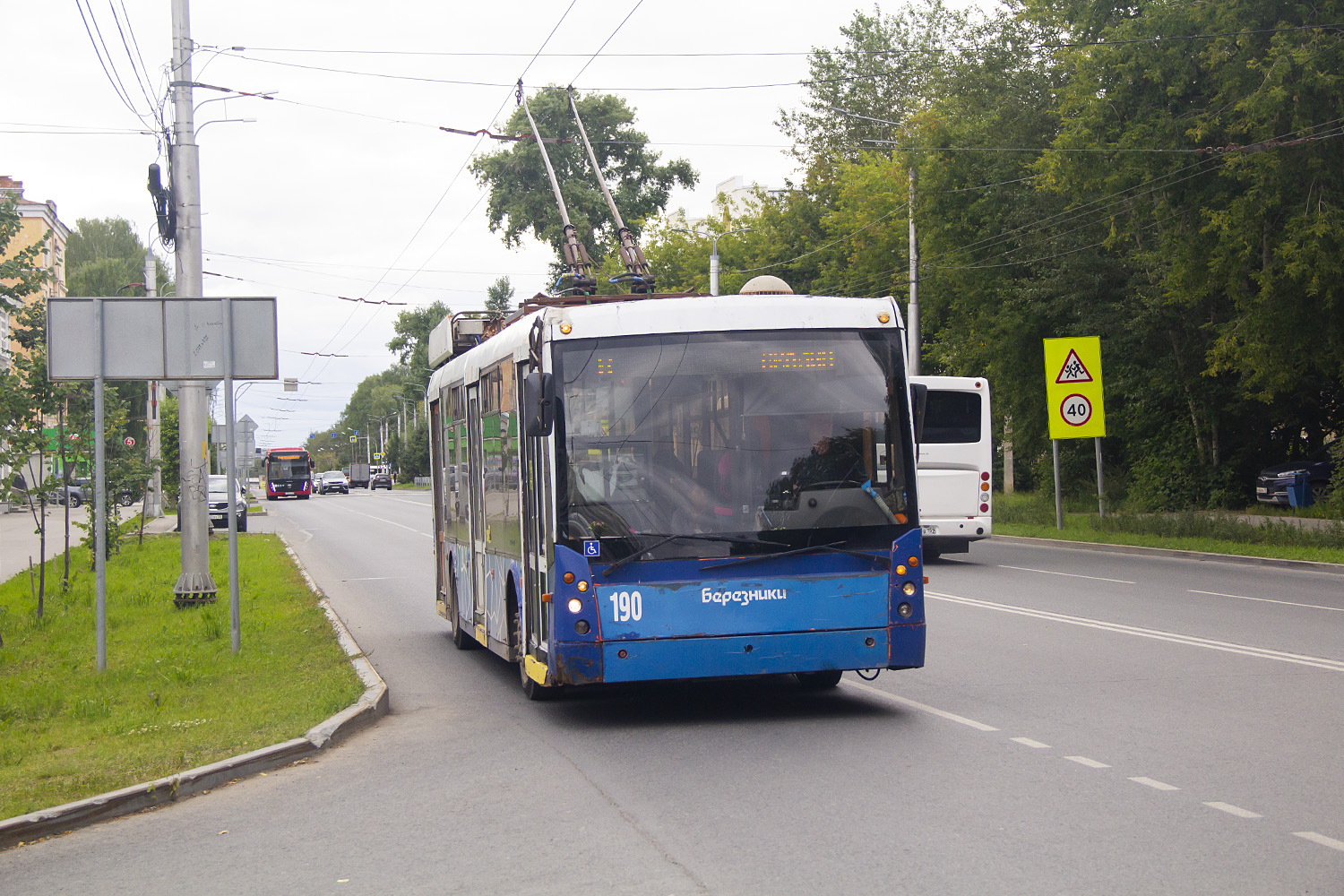 Березники, Тролза-5265.00 «Мегаполис» № 190