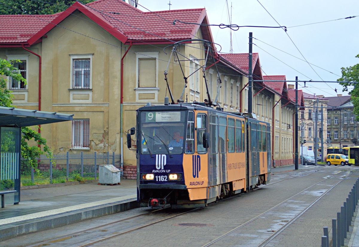 Львов, Tatra KT4D № 1162