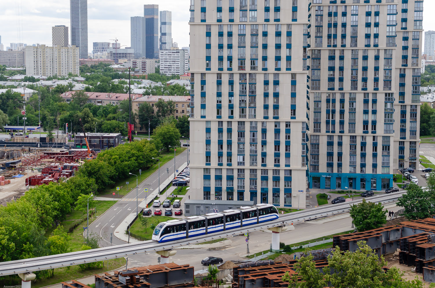 Maskva, EPS nr. 07; Maskva — Last Days of the Moscow Monorail on June 26 — 27, 2025
