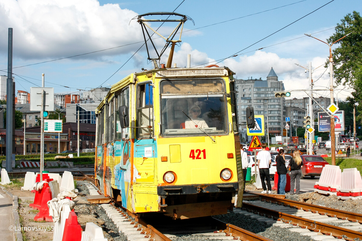 Пермь, 71-605А № 421
