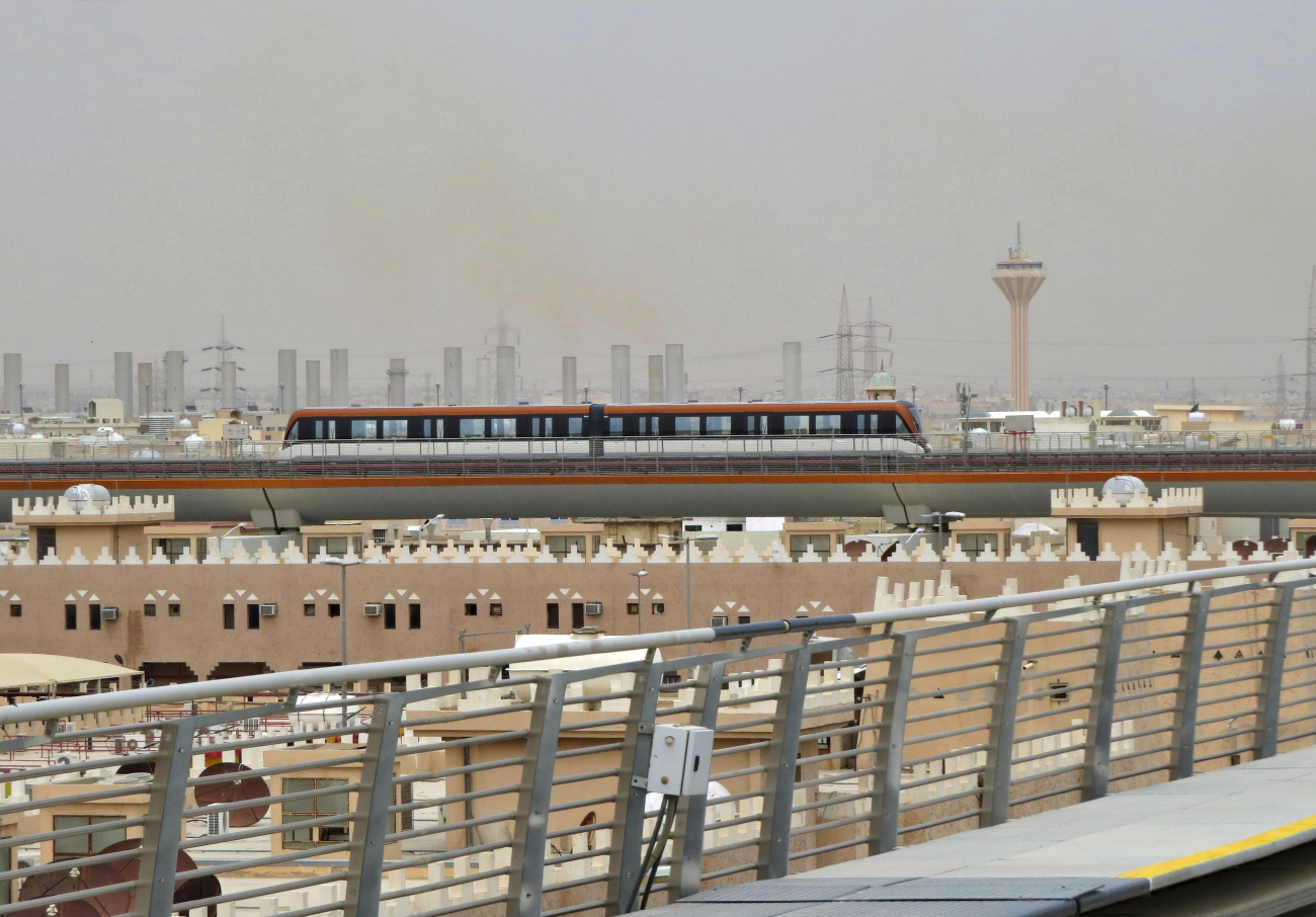 Эр-Рияд, Bombardier Innovia Metro 300 № 3036; Эр-Рияд, Bombardier Innovia Metro 300 № 3035