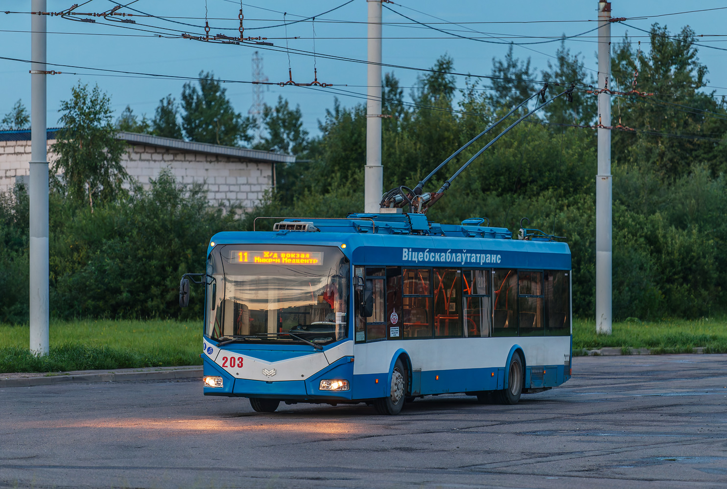 Витебск, БКМ 321 № 203