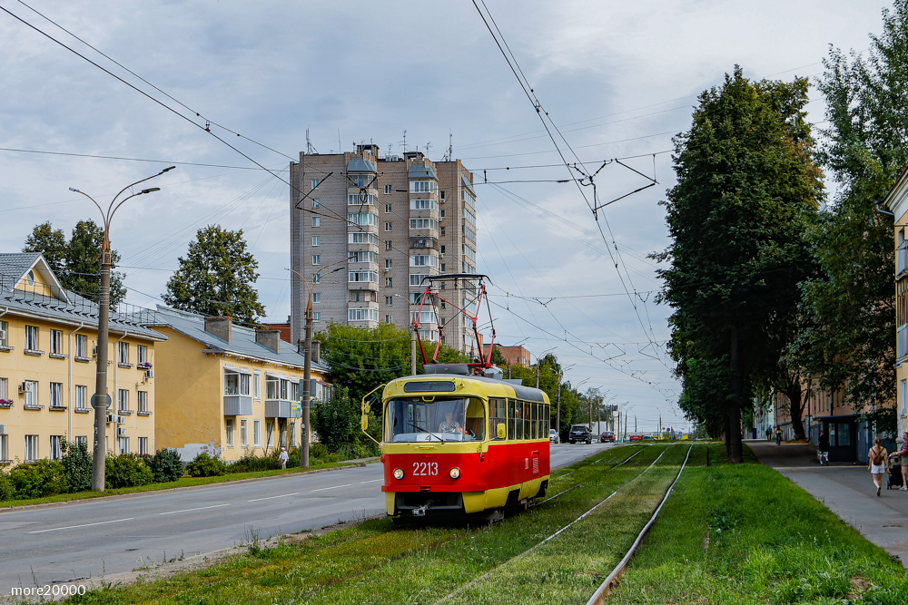 Iževsk, Tatra T3SU (2-door) č. 2213
