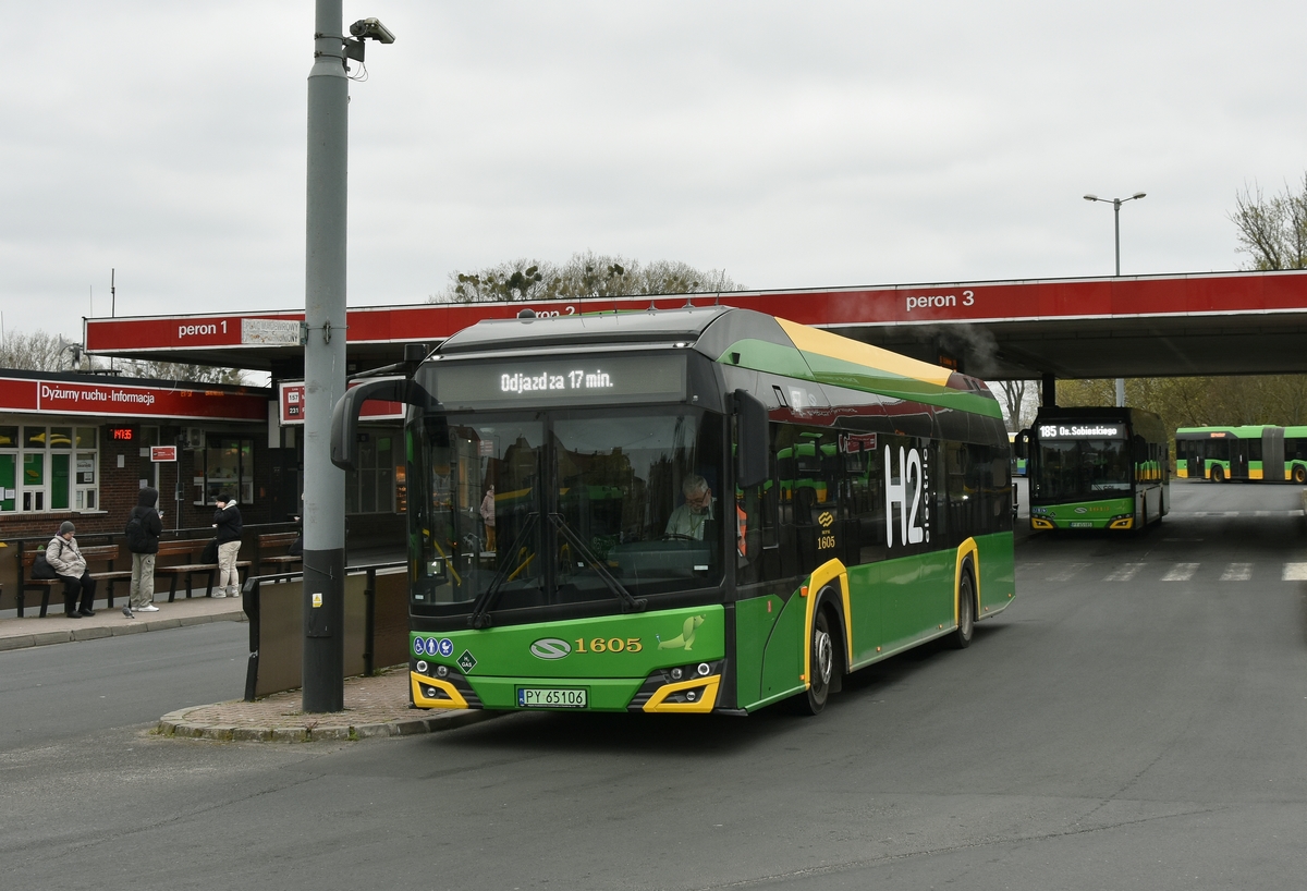 Poznań, Solaris Urbino IV 12 Hydrogen # 1605