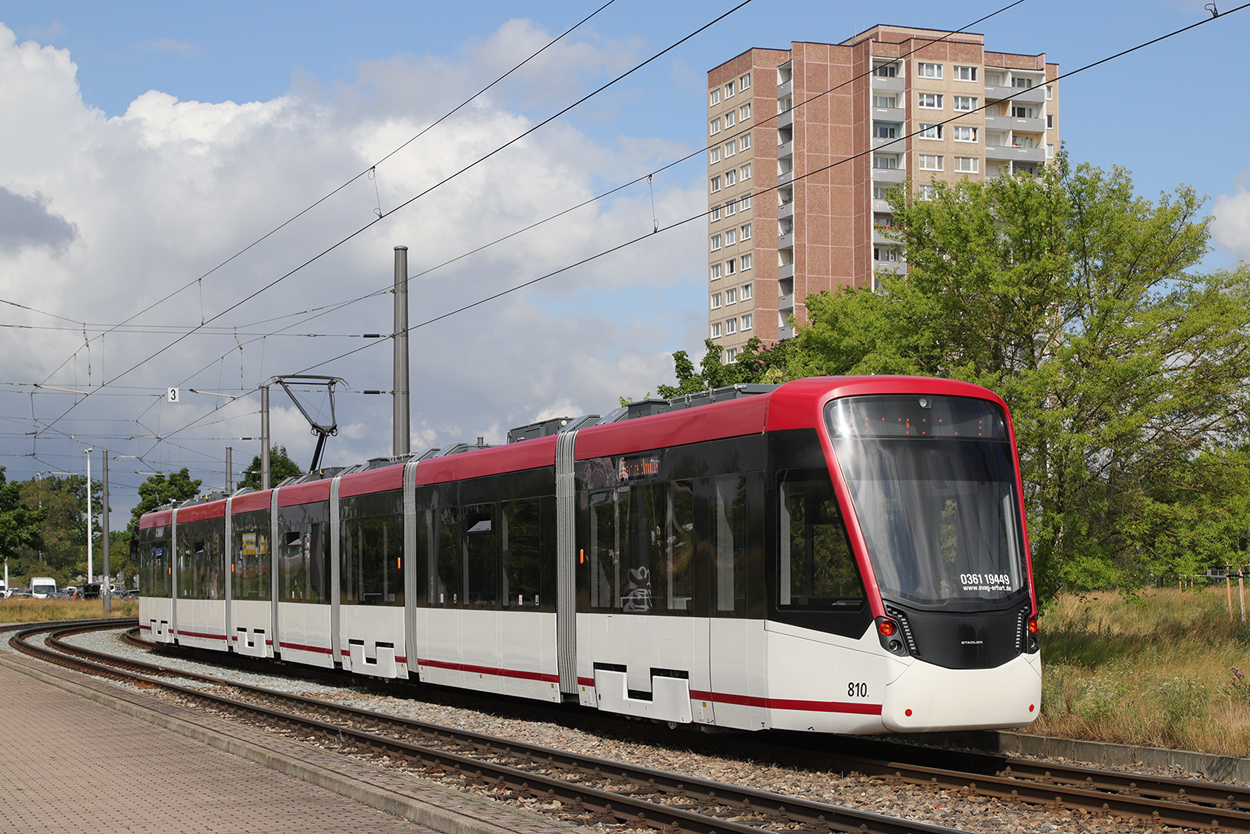 Эрфурт, Stadler Tramlink № 810