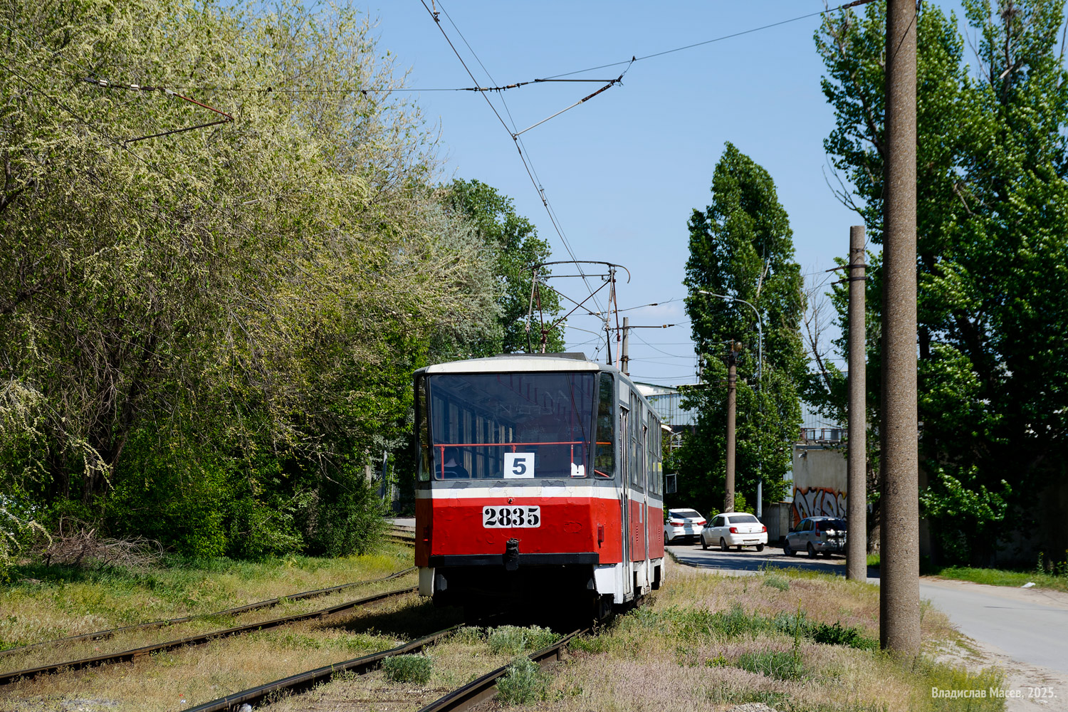 Волгоград, Tatra T6B5SU № 2835