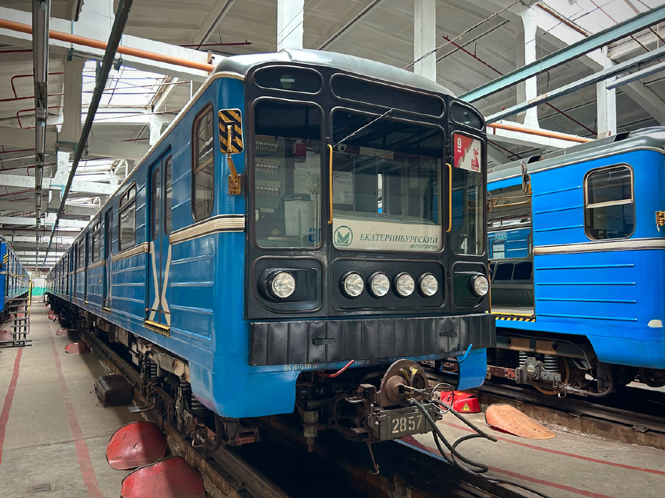 Jekaterinburga, 81-717.5M (OEVRZ) № 2857; Jekaterinburga — Metro — Electrodepo