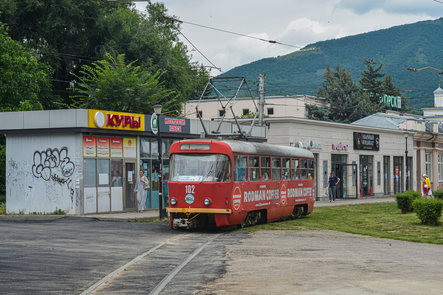 Pyatigorsk, Tatra T4D č. 102 Pyatigorsk, Tatra T4D č. 102