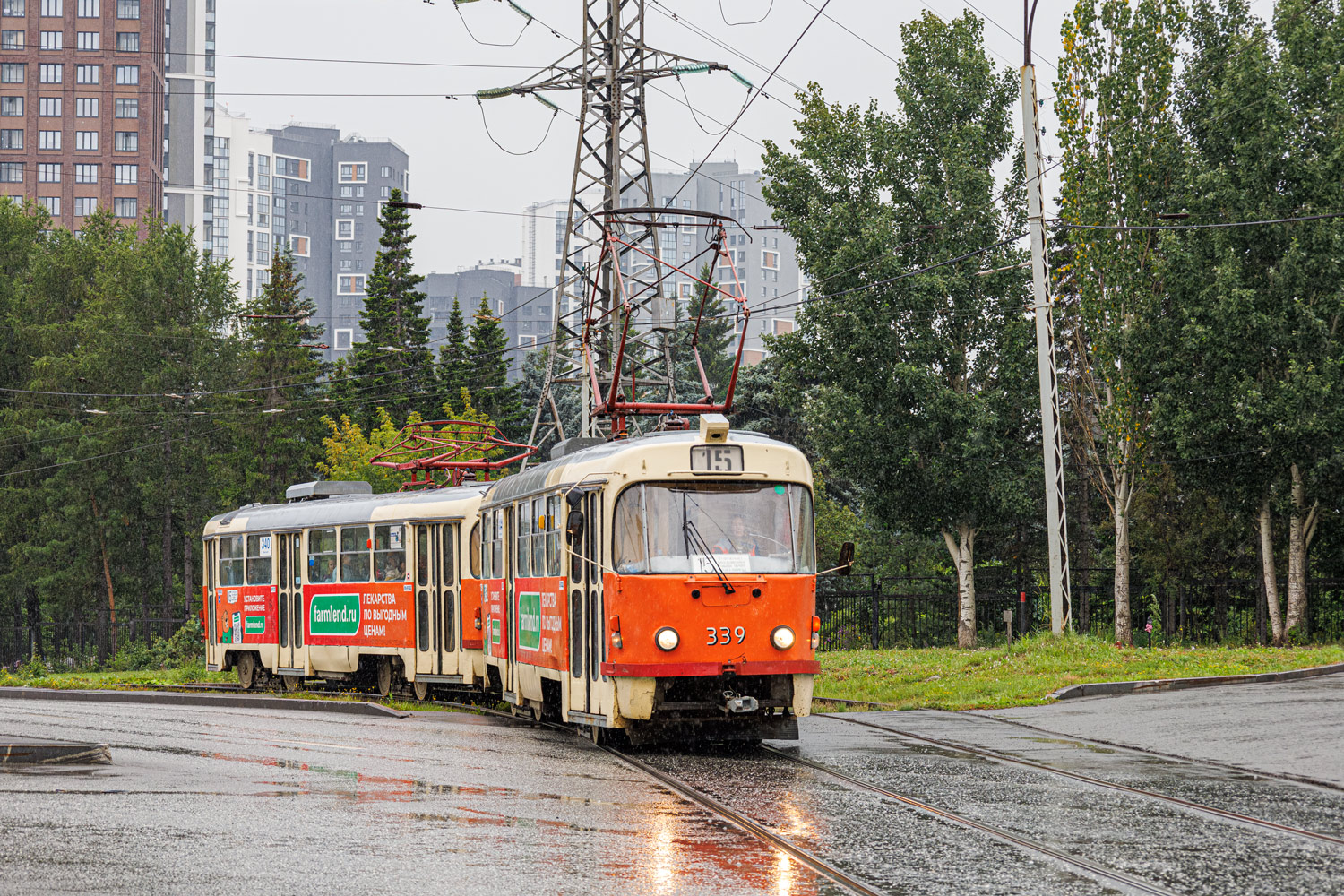 Jekaterinburga, Tatra T3SU № 339 Jekaterinburga, Tatra T3SU № 339