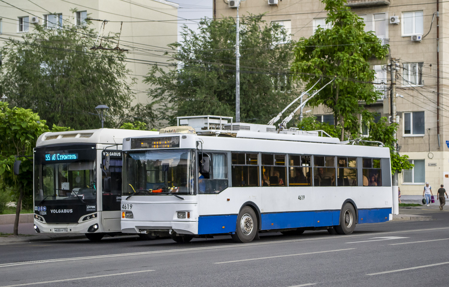 Волгоград, Тролза-5275.03 «Оптима» № 4619