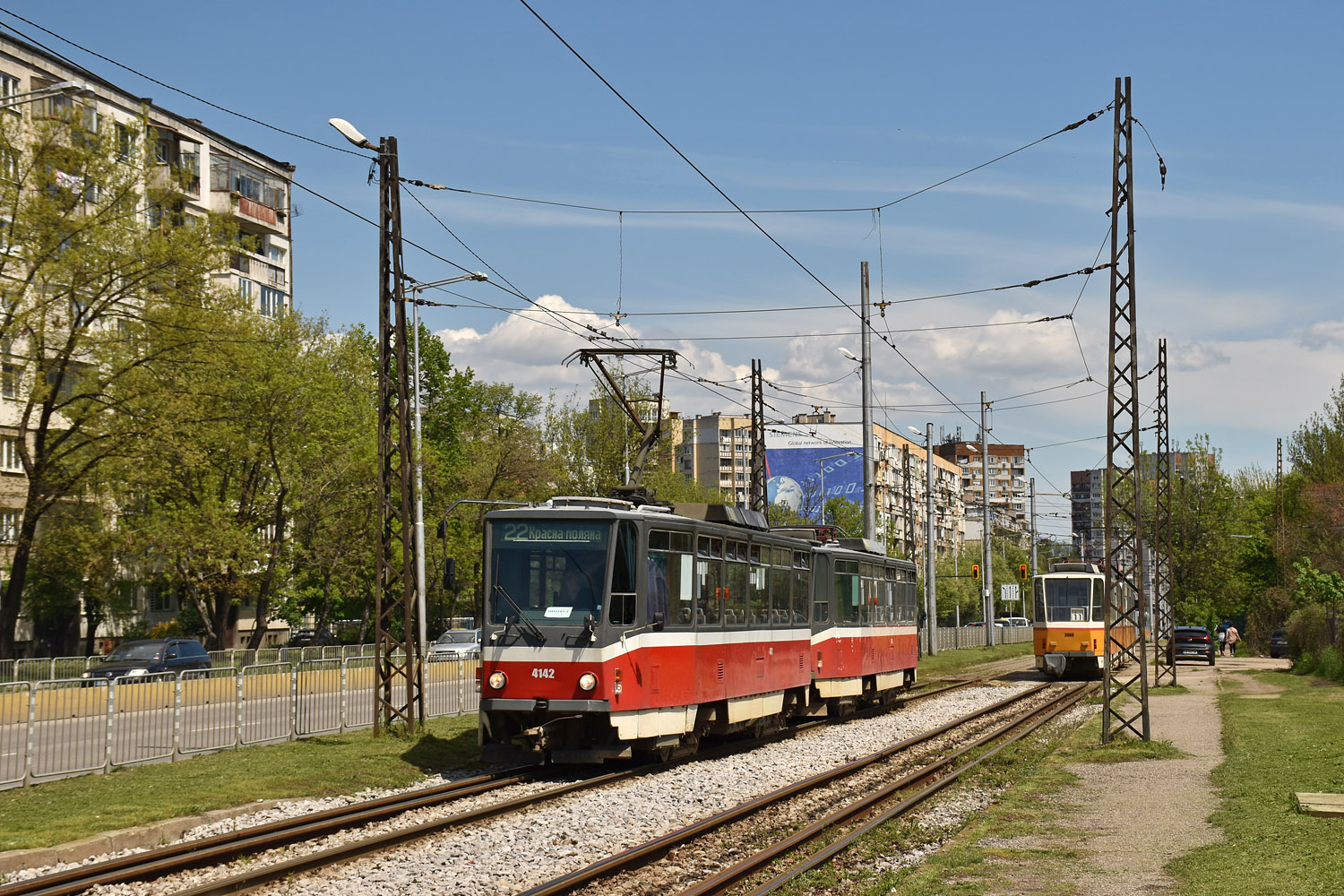 София, Tatra T6A5 № 4142 София, Tatra T6A5 № 4142