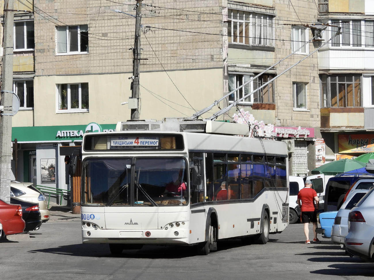 Белая Церковь, МАЗ-ЭТОН Т103 № 008