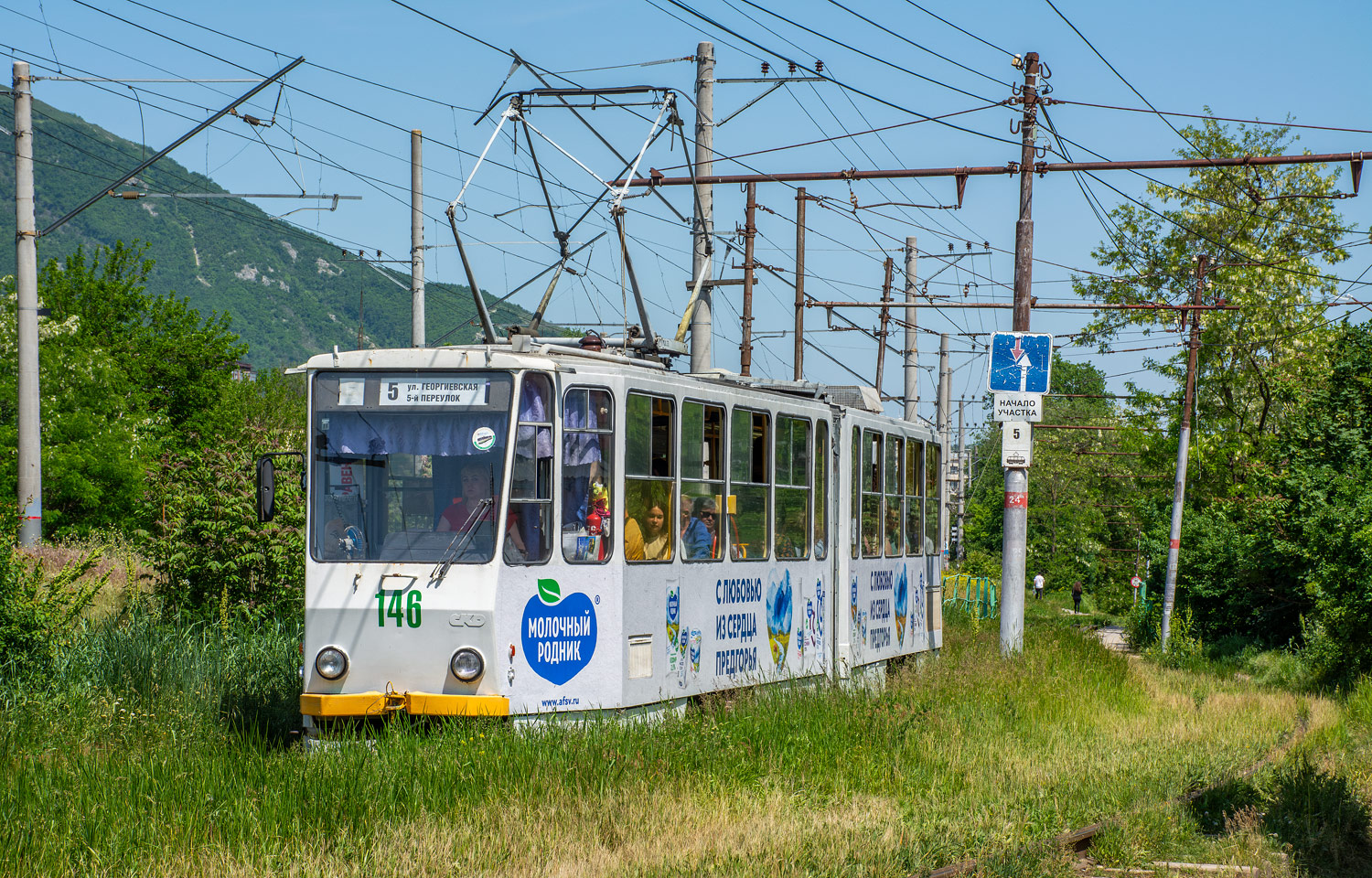 Пятигорск, Tatra KT4SU № 146