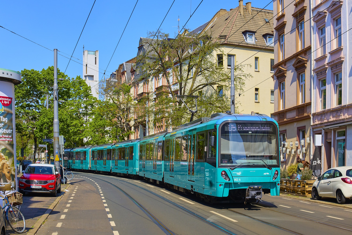Франкфурт-на-Майне, Bombardier Flexity Swift U5-50 № 902 Франкфурт-на-Майне, Bombardier Flexity Swift U5-50 № 902