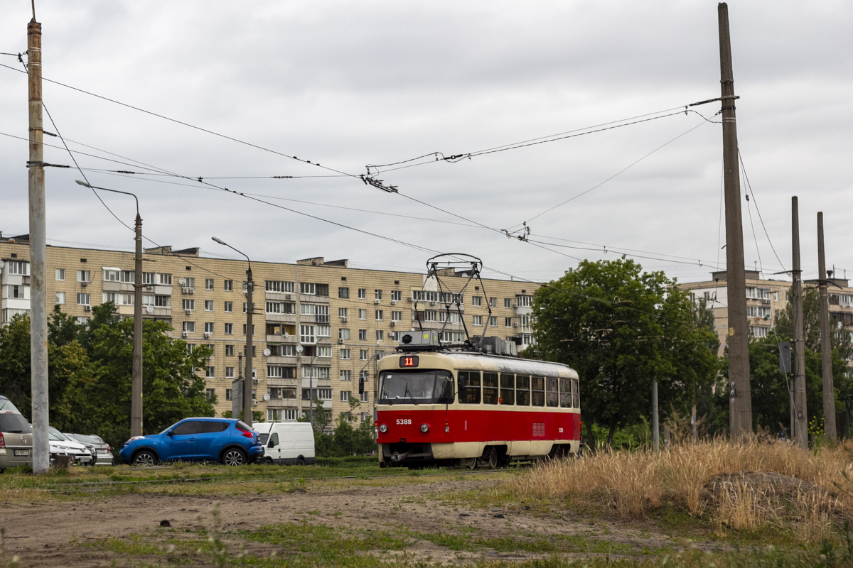 Киев, Tatra T3SU № 5388
