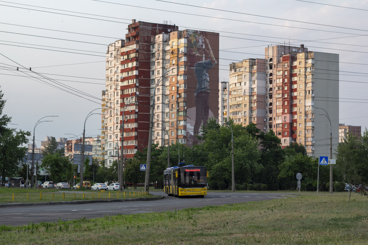 Киев — Троллейбусные линии: Левый берег
