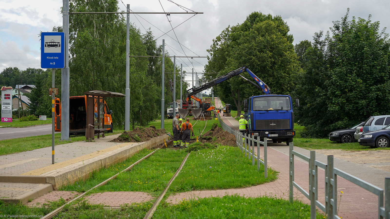 Даугавпилс — Трамвайные линии и инфраструктура