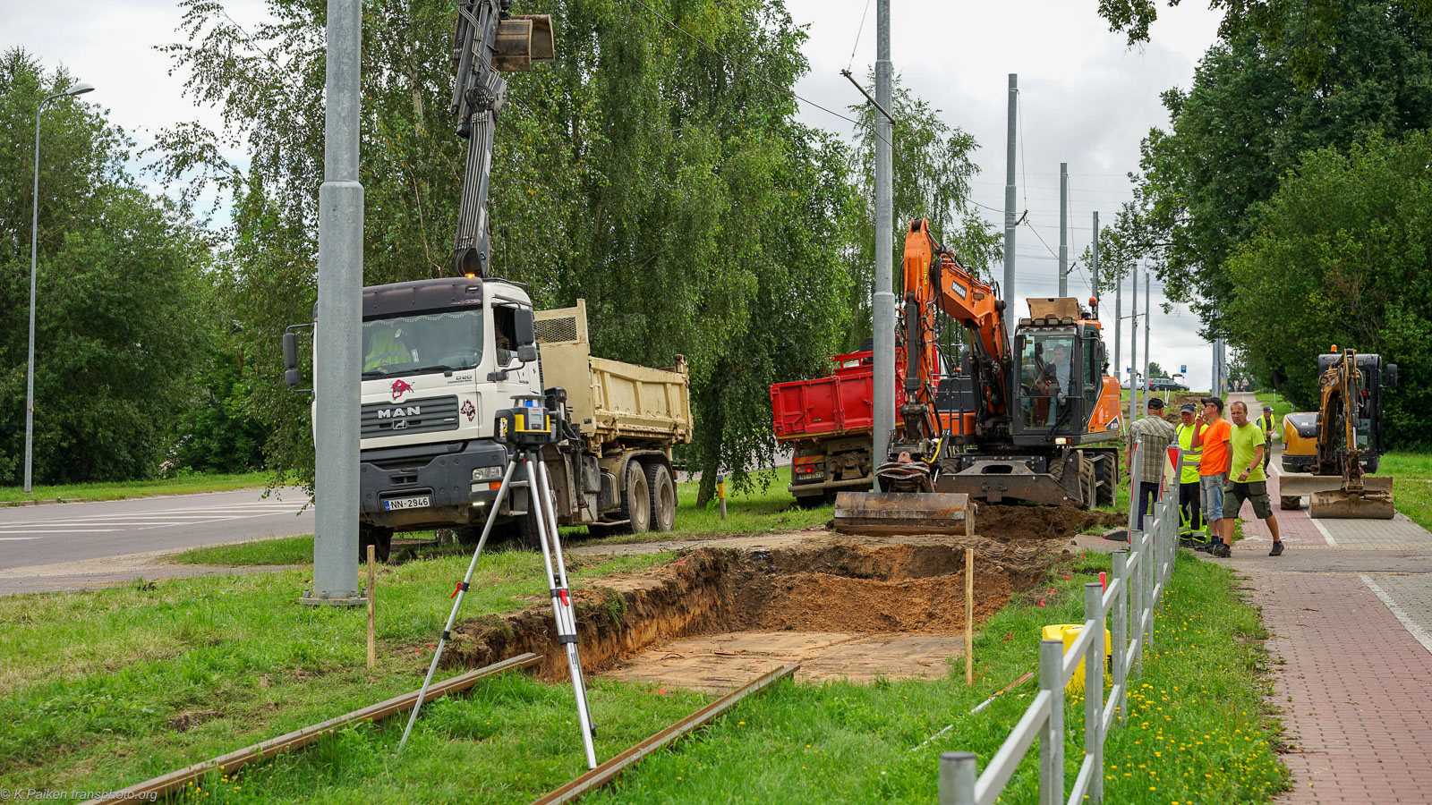 Väinänlinna — Tramway Lines and Infrastructure