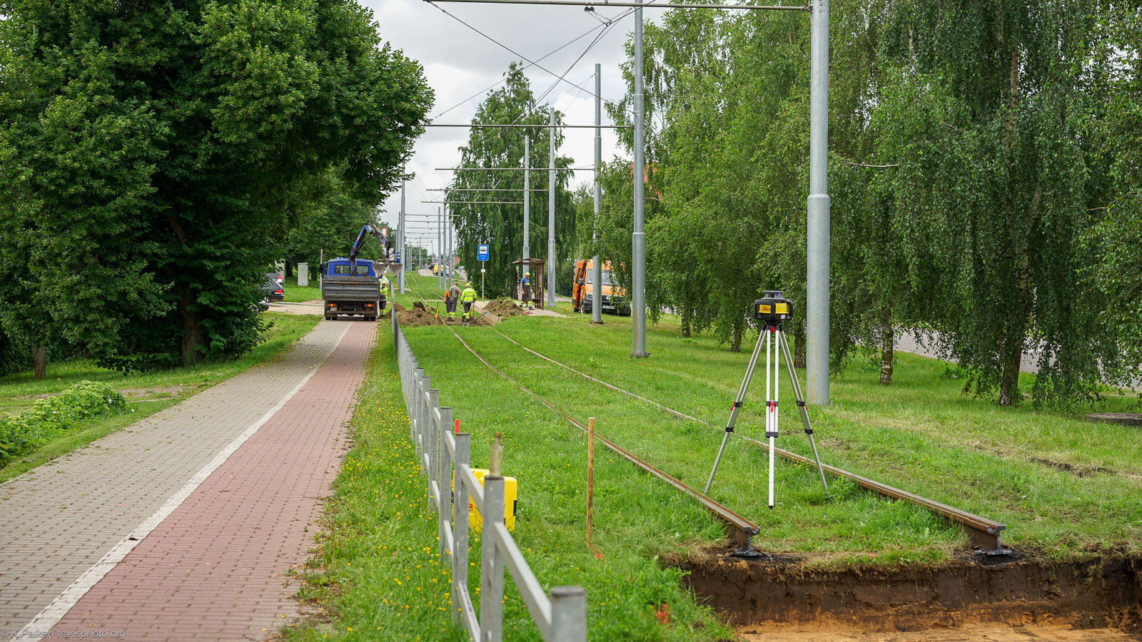 Даугавпилс — Трамвайные линии и инфраструктура