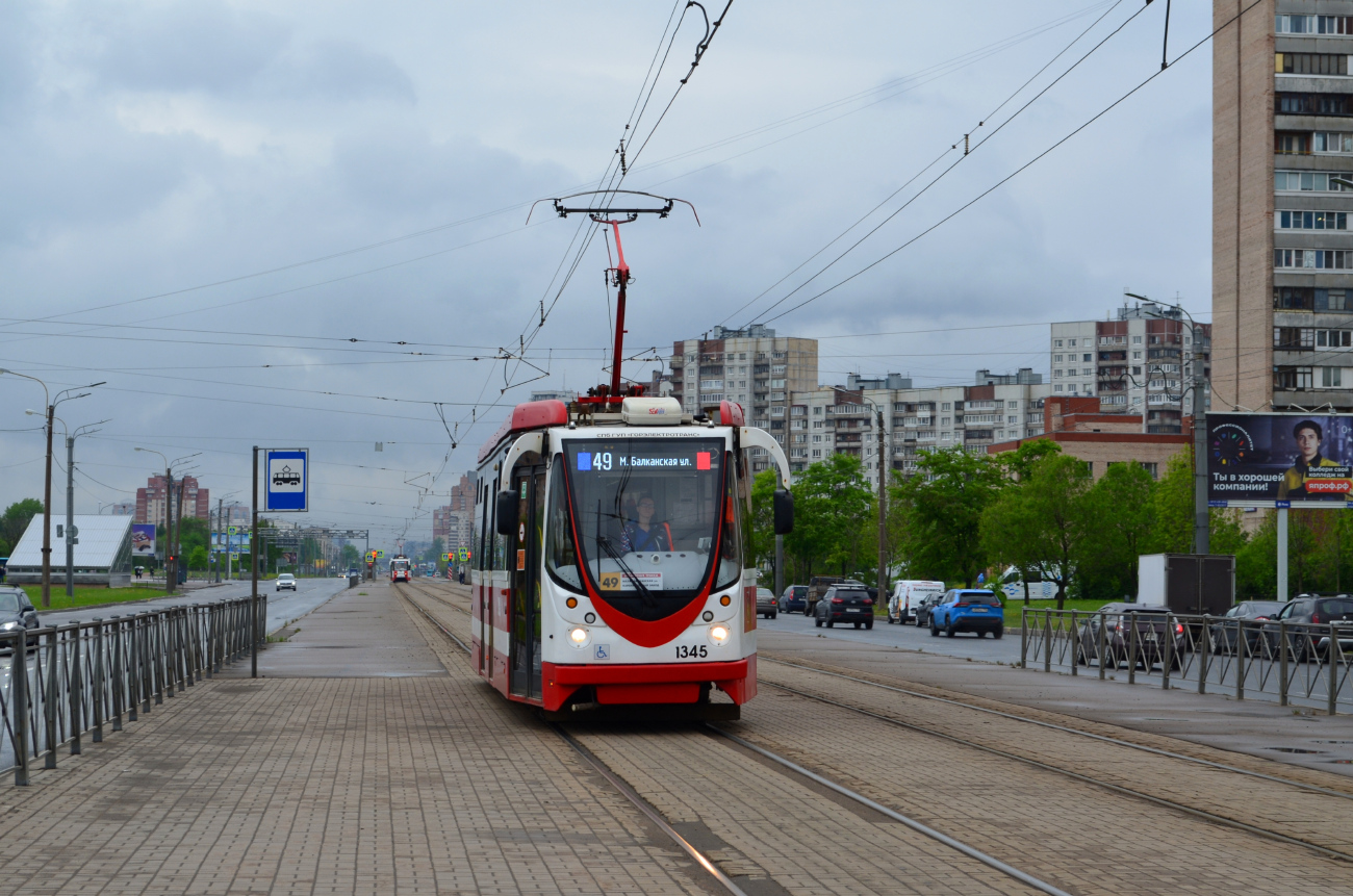 Санкт-Петербург, 71-134А (ЛМ-99АВН) № 1345