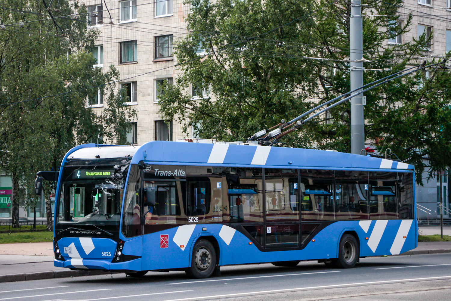 Санкт-Петербург, ВМЗ-5298.01 «Авангард» № 5025