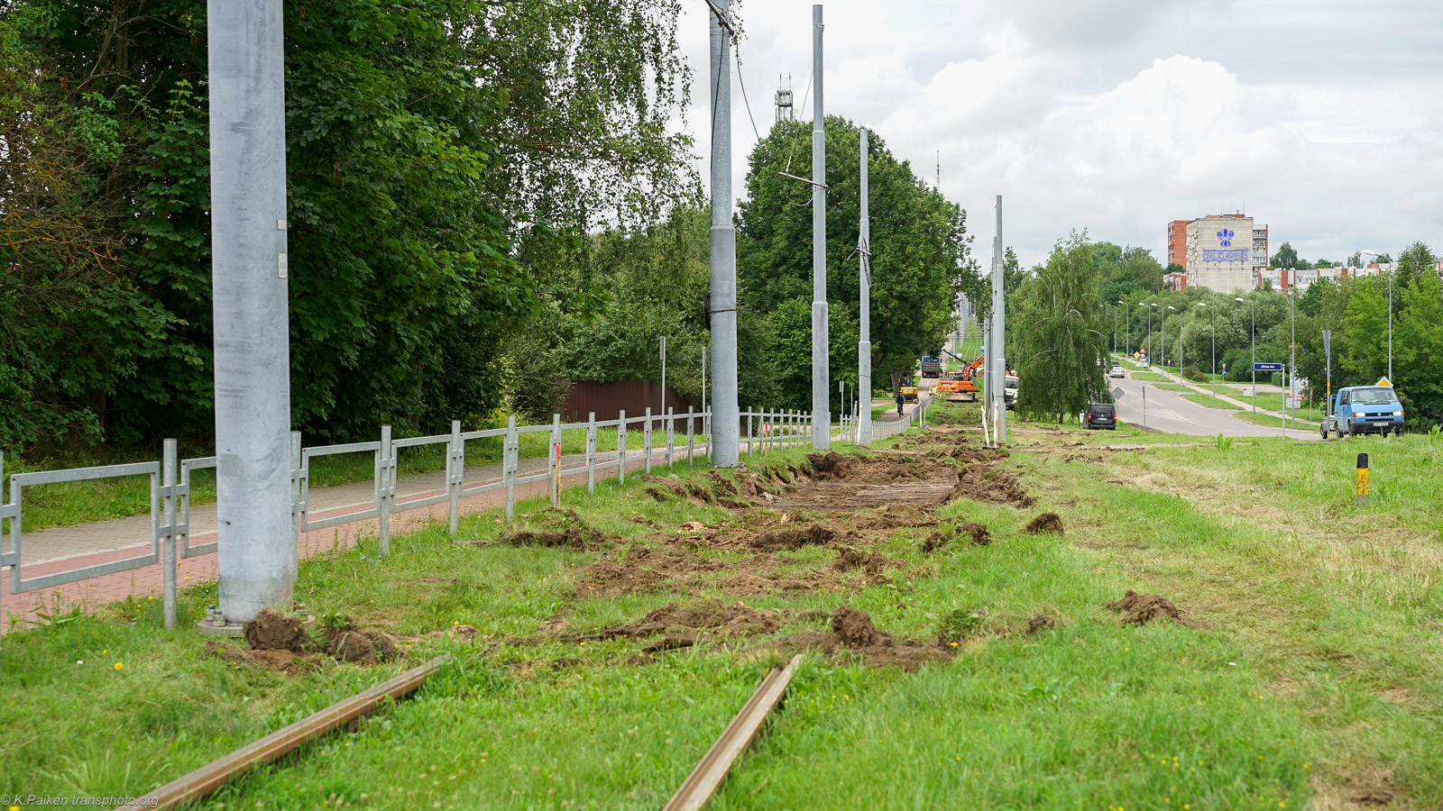 Даугавпилс — Трамвайные линии и инфраструктура