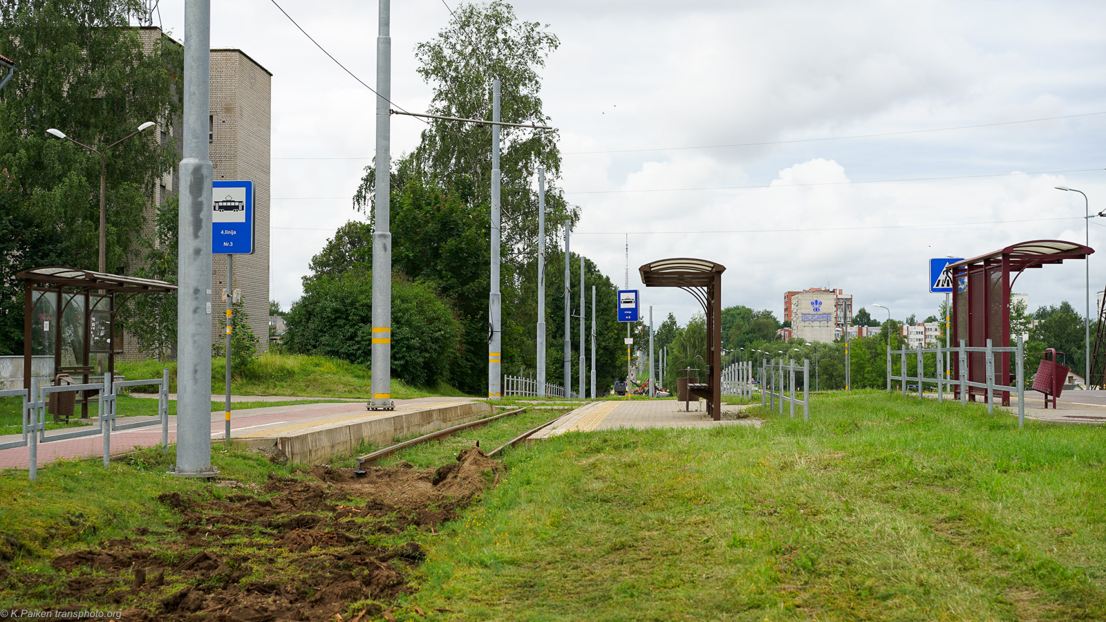 Dyneburg — Tramway Lines and Infrastructure