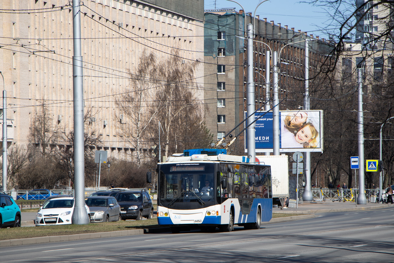 Санкт-Петербург, ВМЗ-5298.01 «Авангард» № 6853
