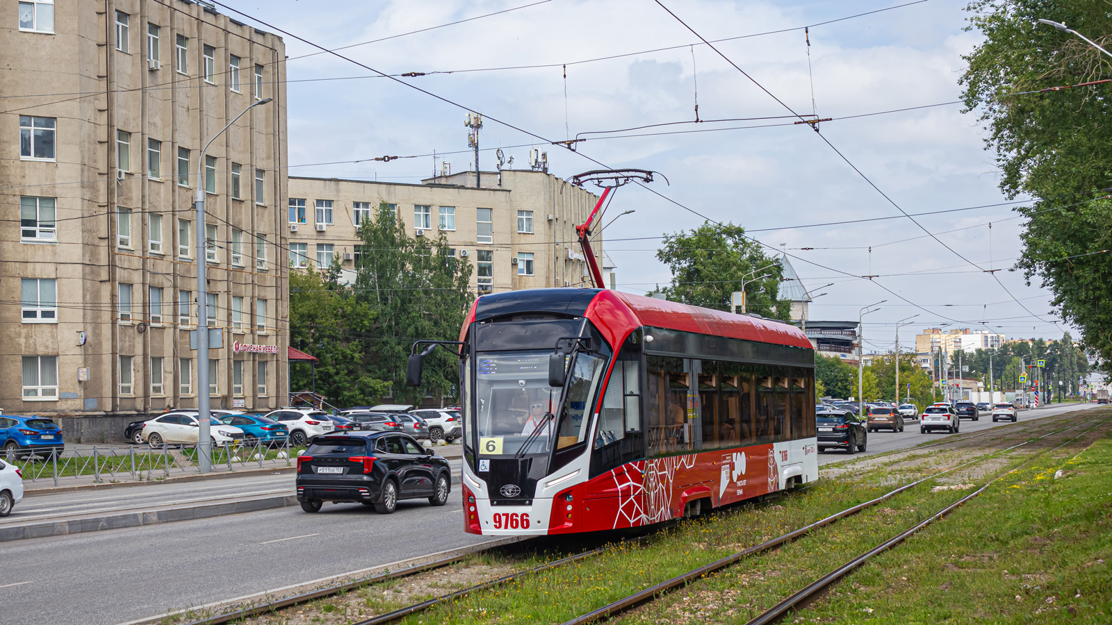 Пермь, 71-911ЕМ «Львёнок» № 9766