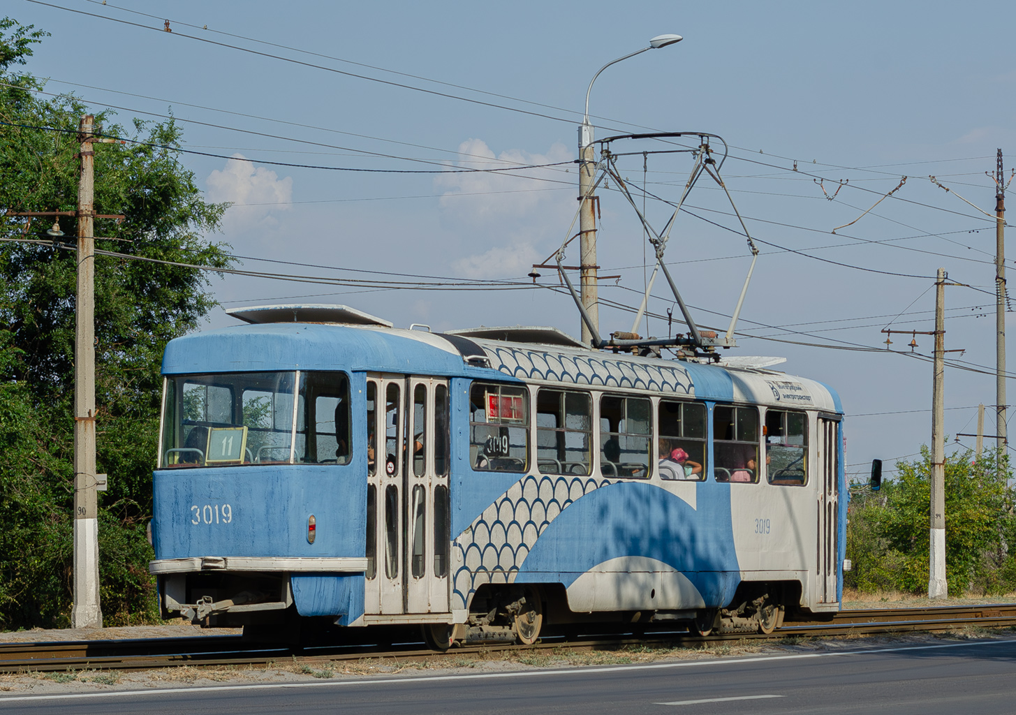 Volgogradas, Tatra T3SU (2-door) nr. 3019