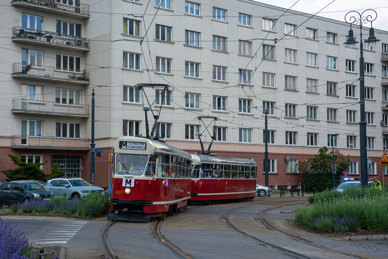 Warsaw, Konstal 13N № 407