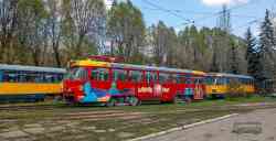 Днепр, Tatra T4D-M1 № 3096; Днепр, Tatra T4D-M1 № 3092; Днепр, Tatra T4D-M1 № 3090