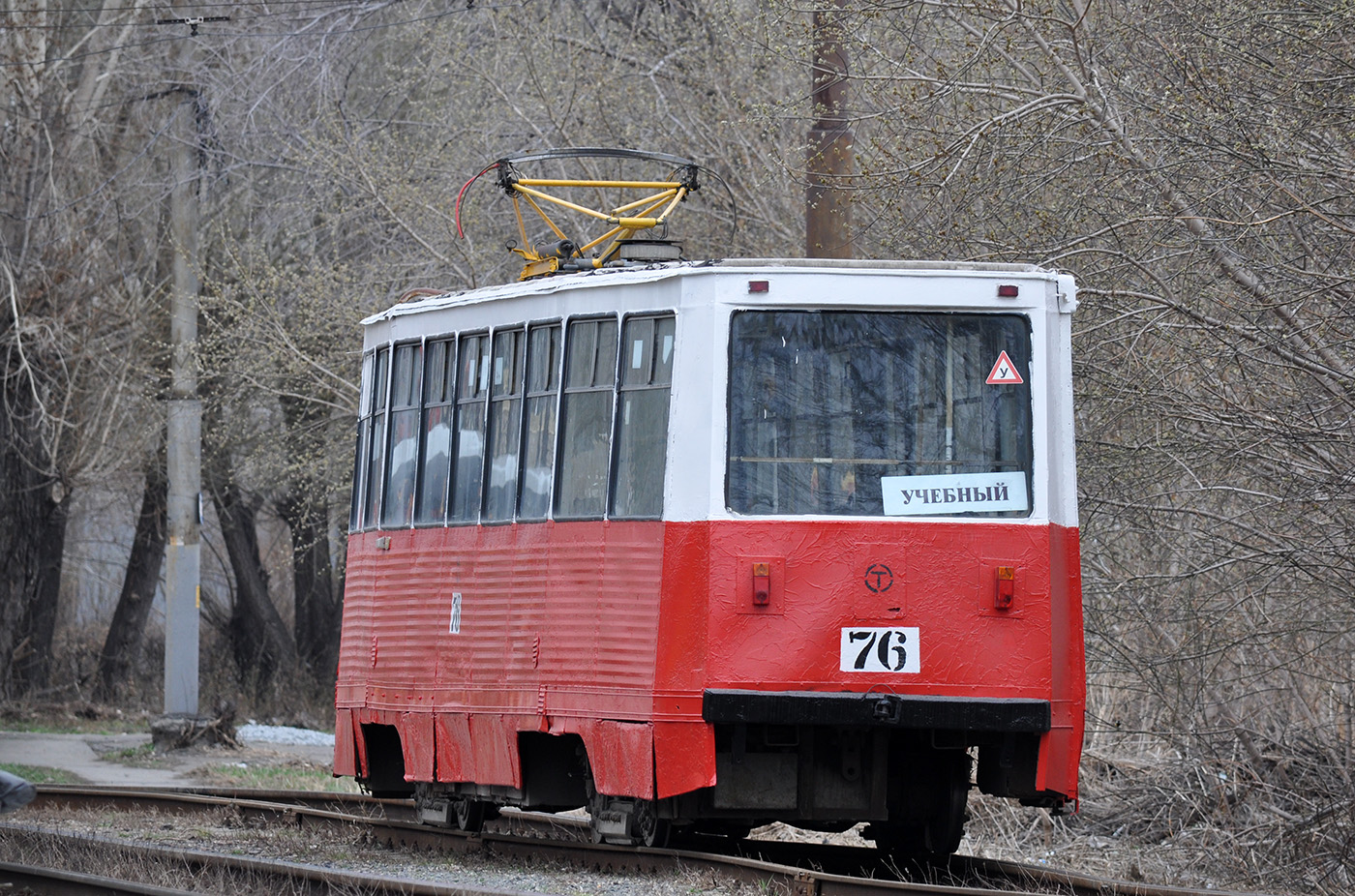 Omsk, 71-605 (KTM-5M3) č. 76