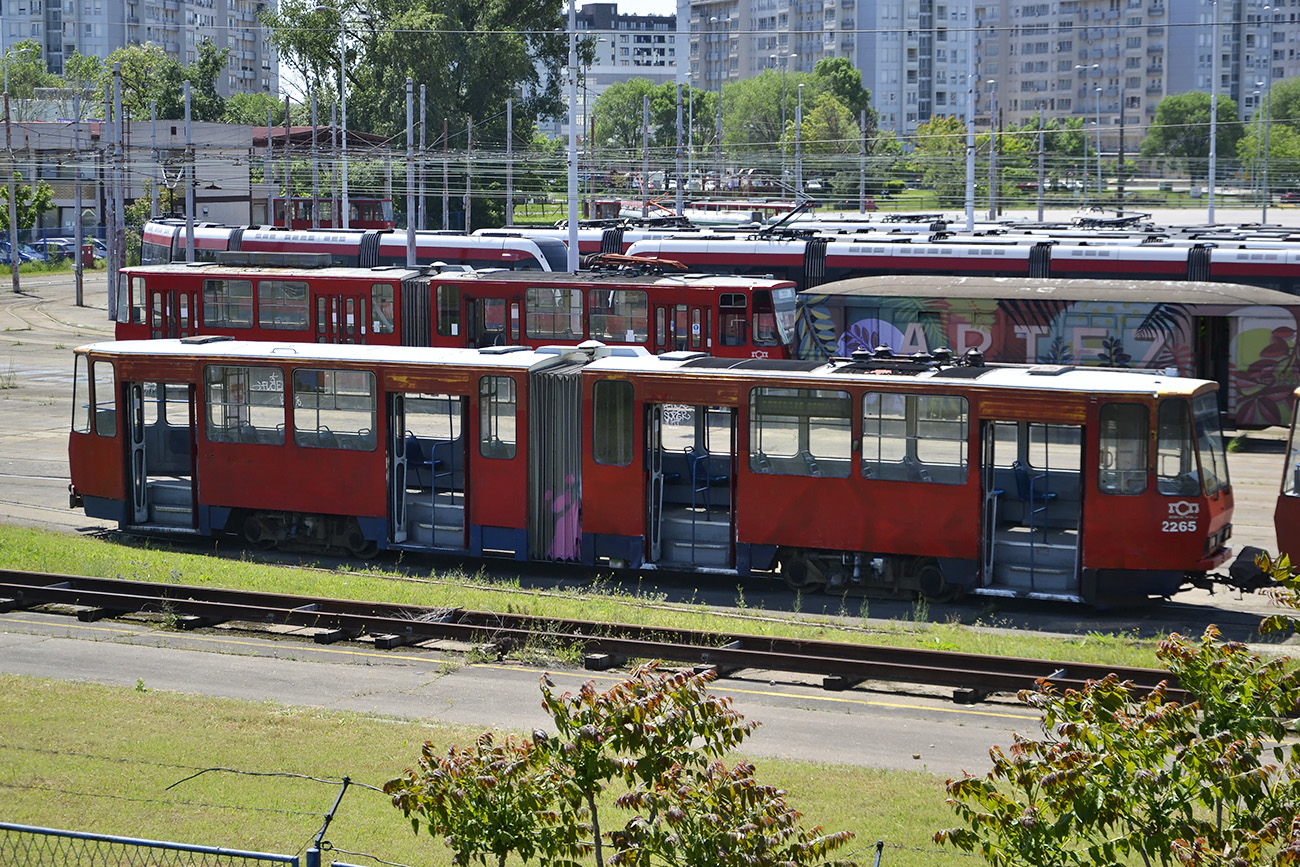 Белград, Tatra KT4YU-M № 2265