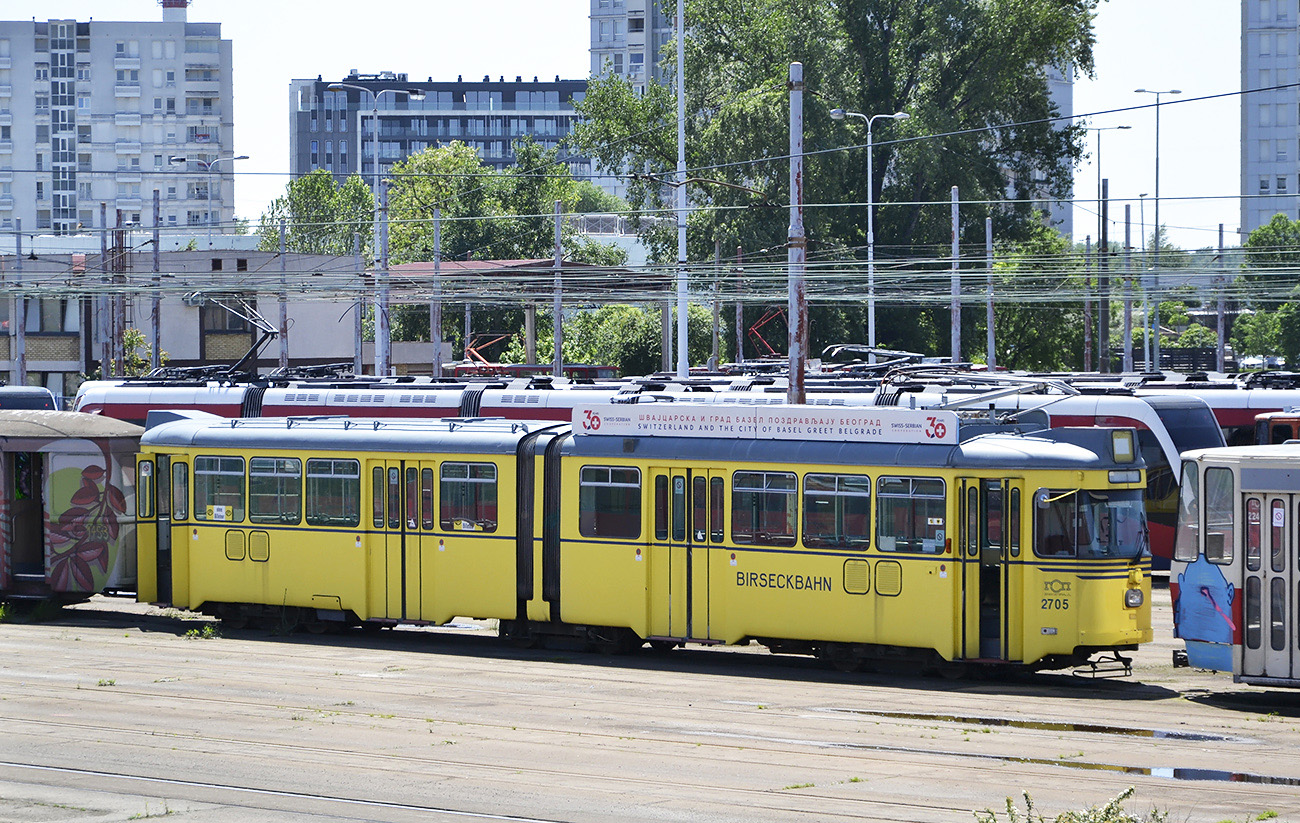 Белград, SWP/BBC Be 4/6 № 80705 (2705)