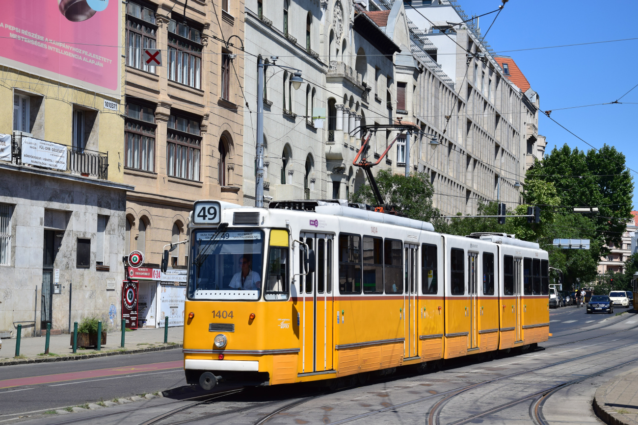 Будапешт, Ganz CSMG2 № 1404