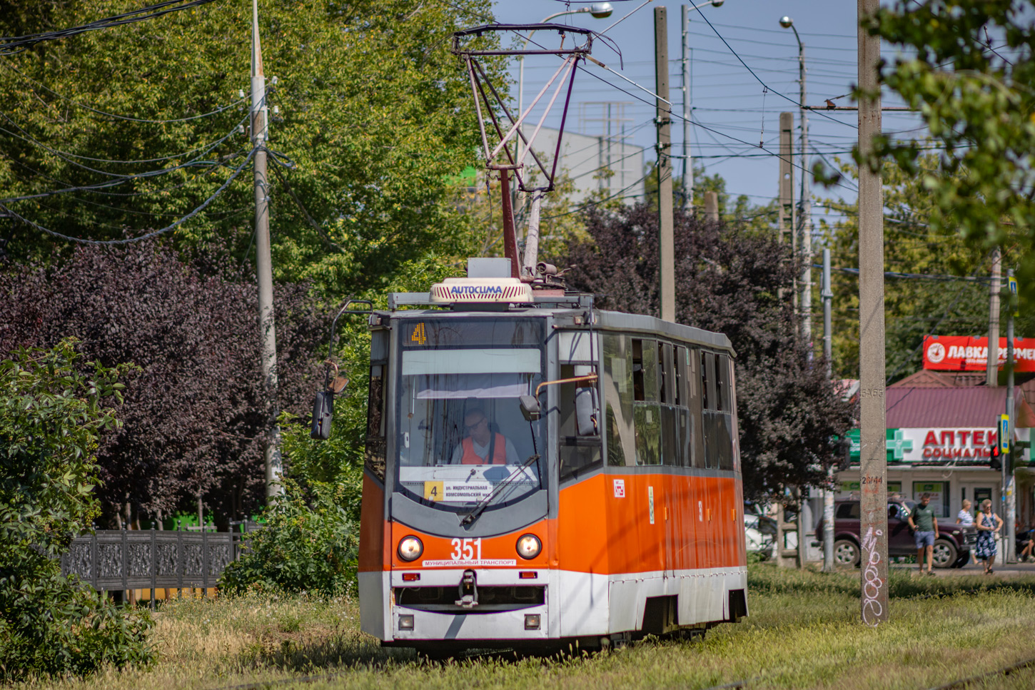 Краснодар, 71-605ТН (КТМ-5М3Р8) № 351