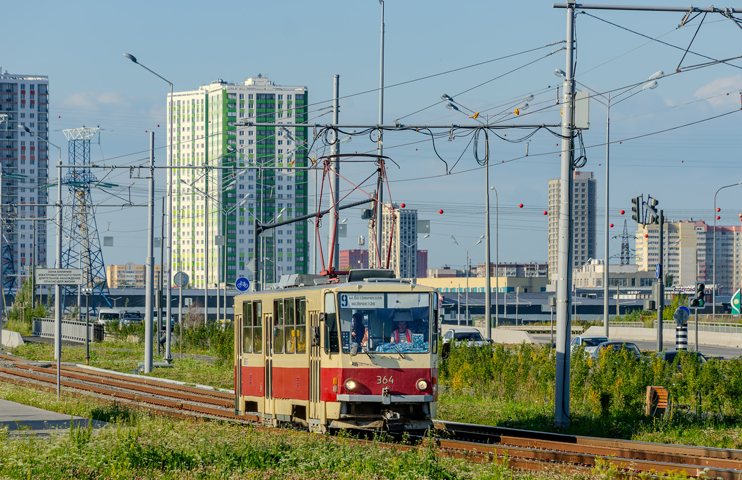 Екатеринбург, Tatra T6B5SU № 364