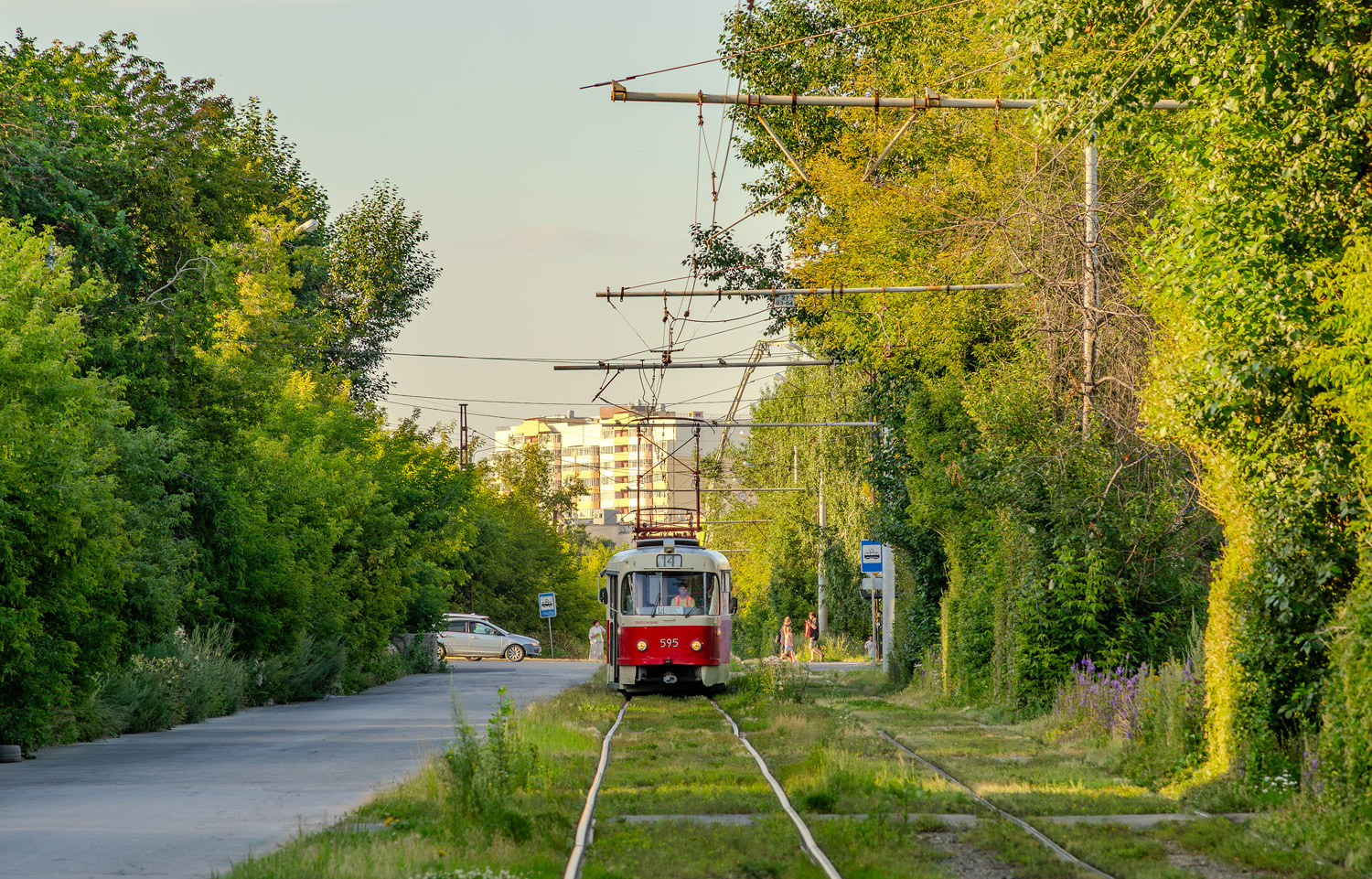 Екатеринбург, Tatra T3SU № 595
