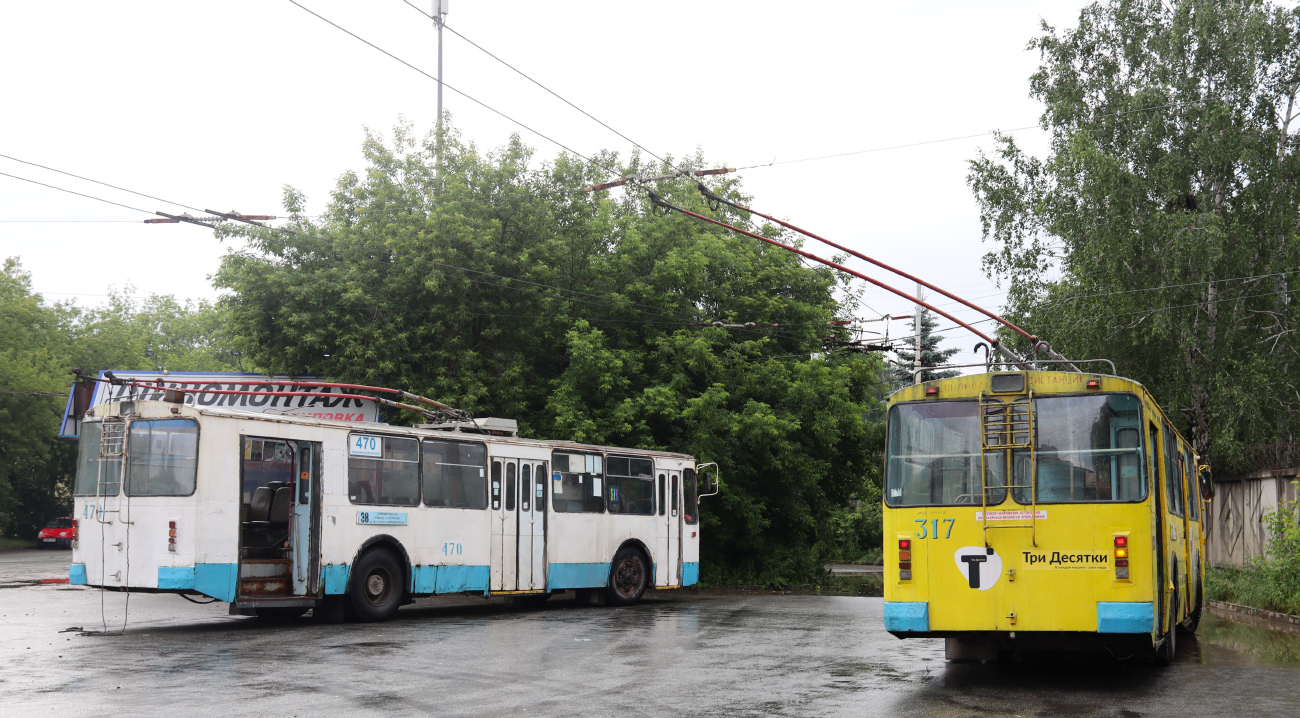 Екатеринбург, ЗиУ-682Г-016 (012) № 470; Екатеринбург, ЗиУ-682Г [Г00] № 317