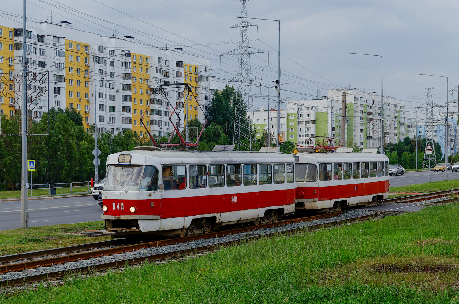 Самара, Tatra T3SU № 840