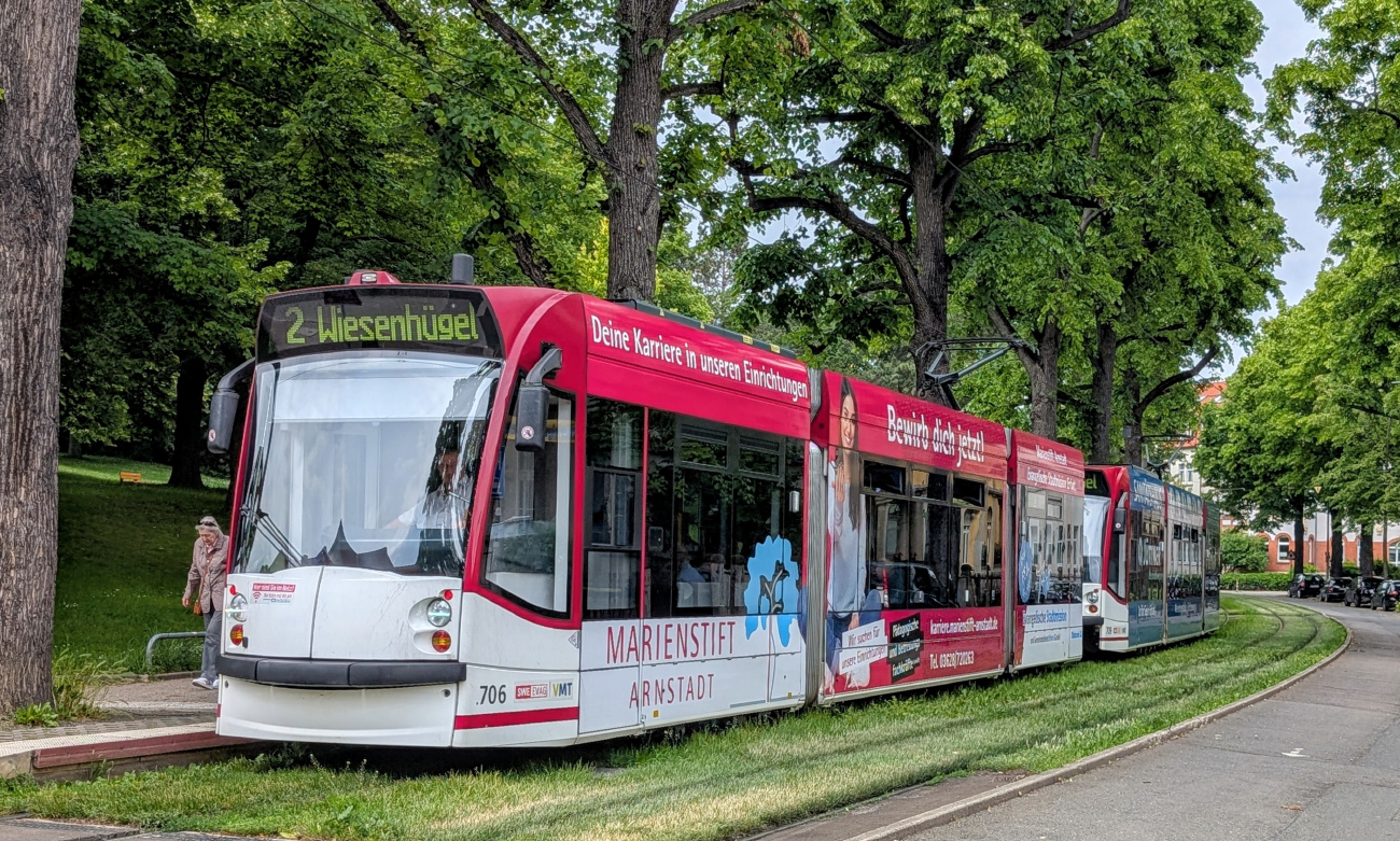 Эрфурт, Siemens Combino Advanced № 706