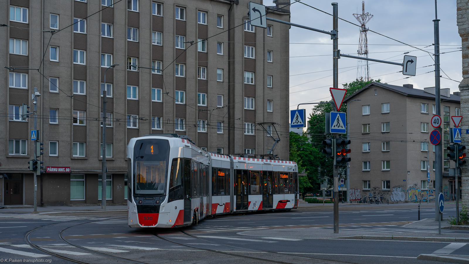 Таллин, PESA Twist 147N № 530 Таллин, PESA Twist 147N № 530