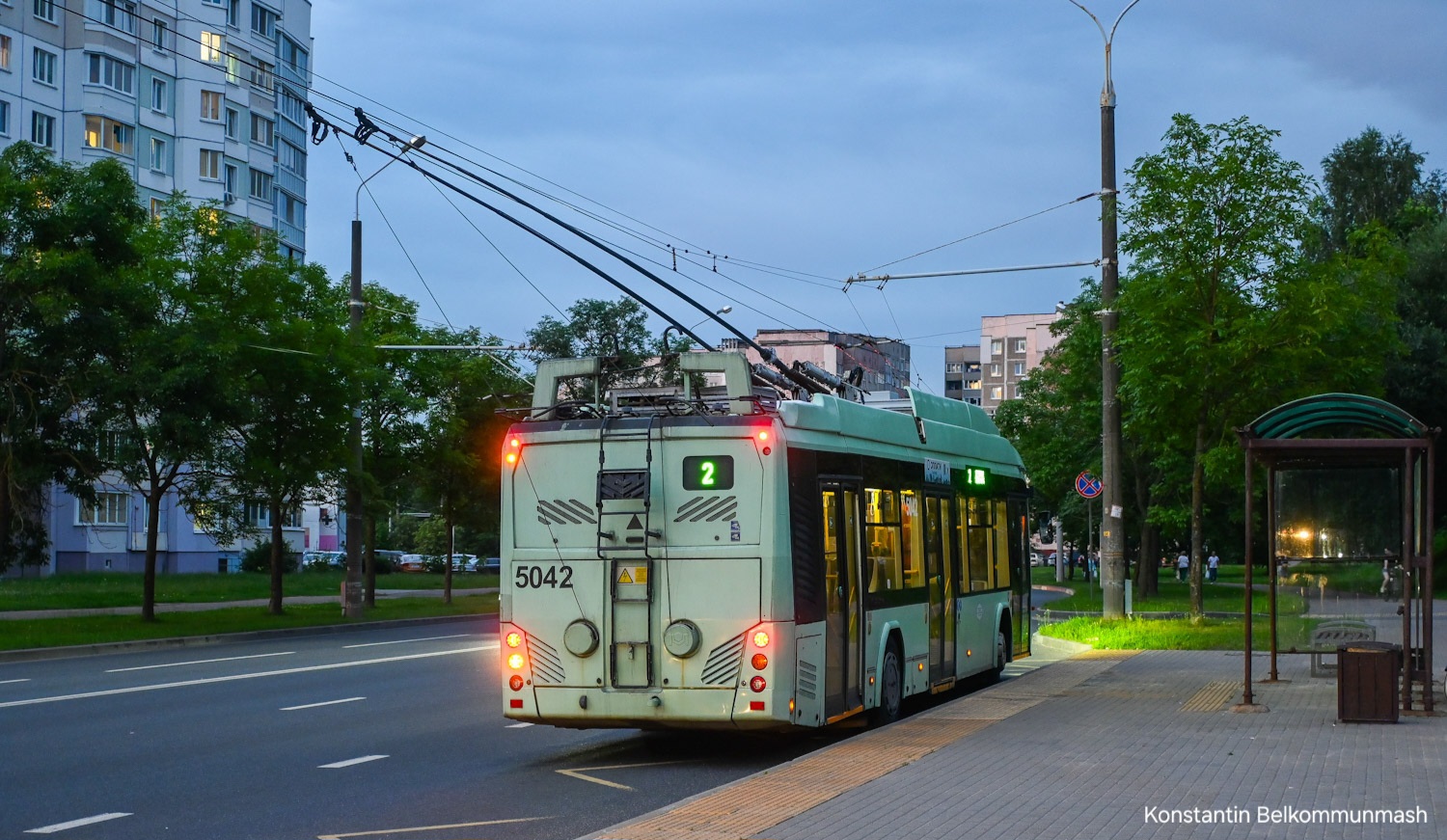 Минск, БКМ 32100D № 5042