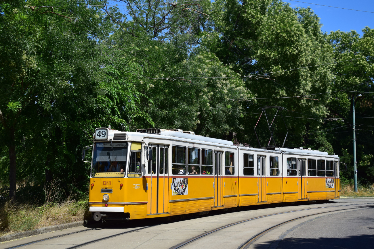 Будапешт, Ganz CSMG2 № 1360