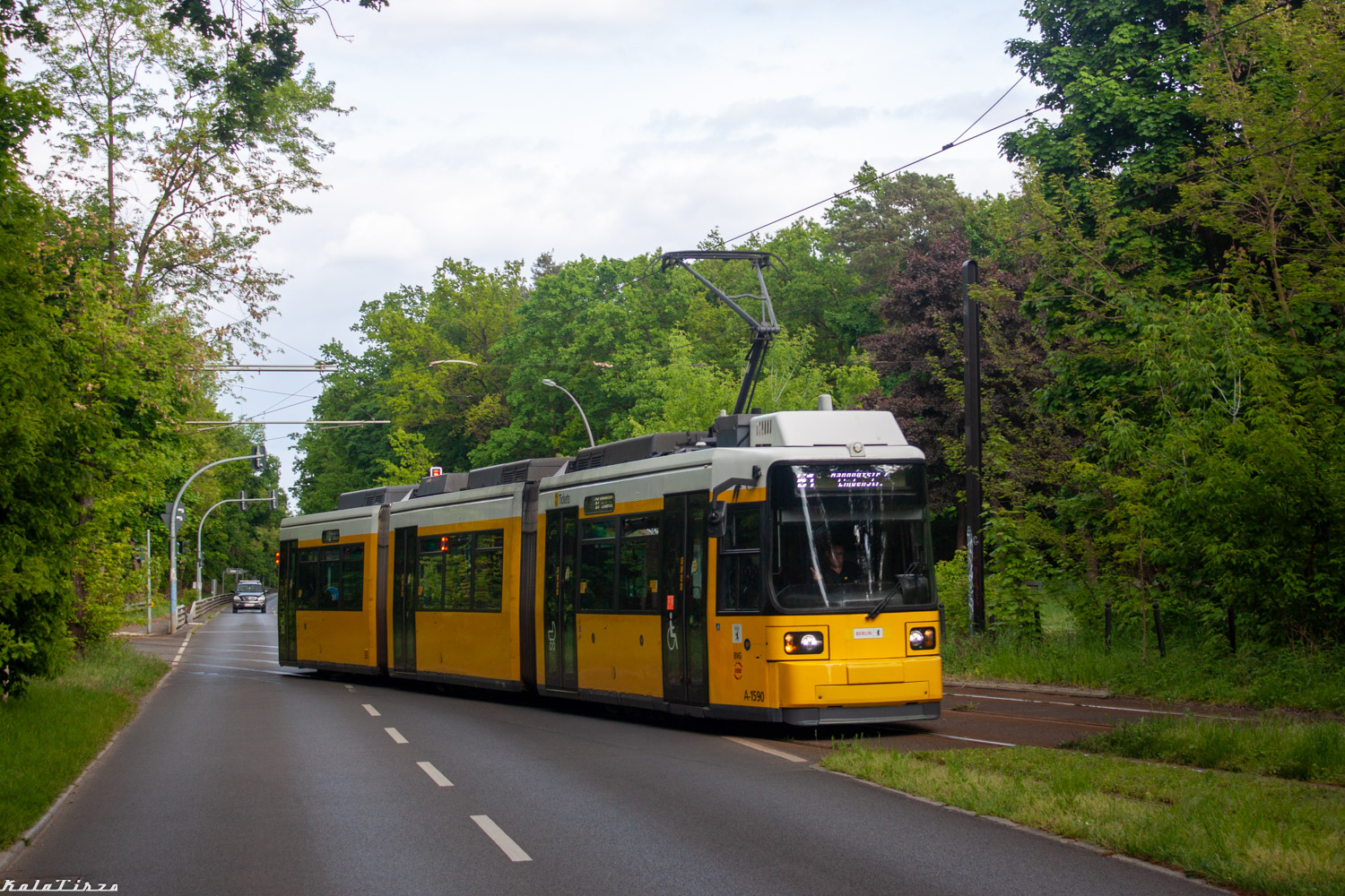 Берлин, BVG GT6U № 1590