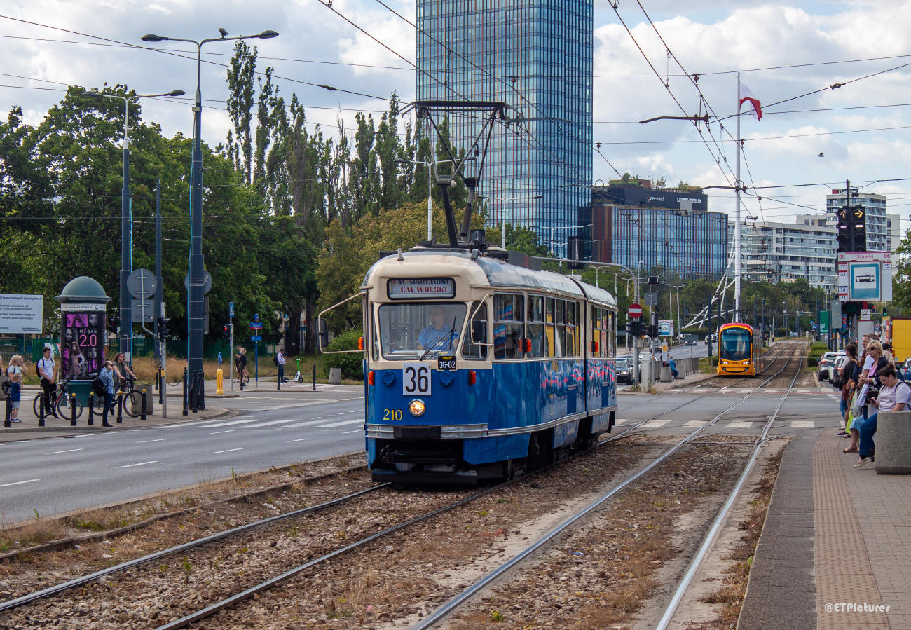 Варшава, Konstal 102Na № 210