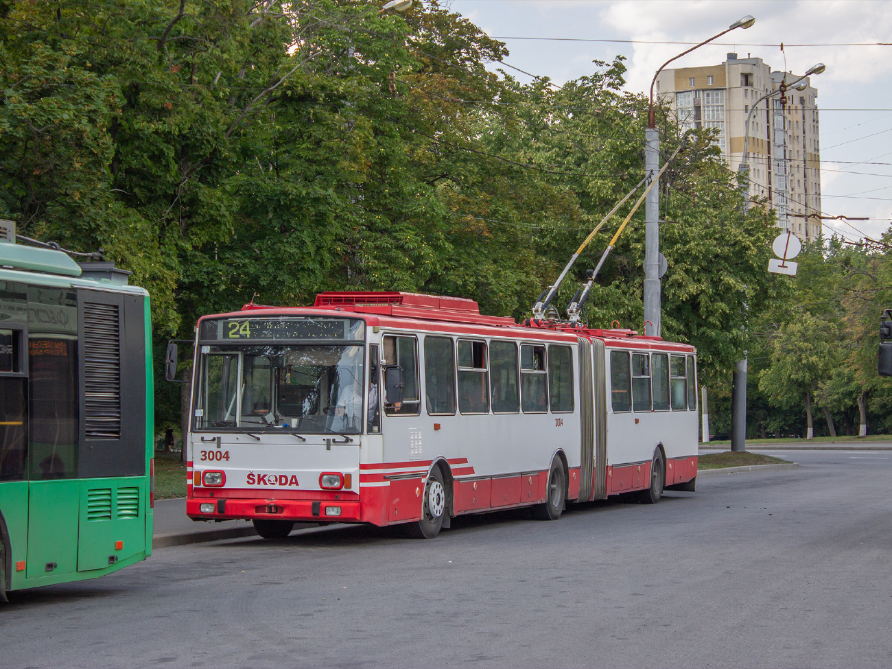 Харьков, Škoda 15Tr13/6M № 3004 Харьков, Škoda 15Tr13/6M № 3004
