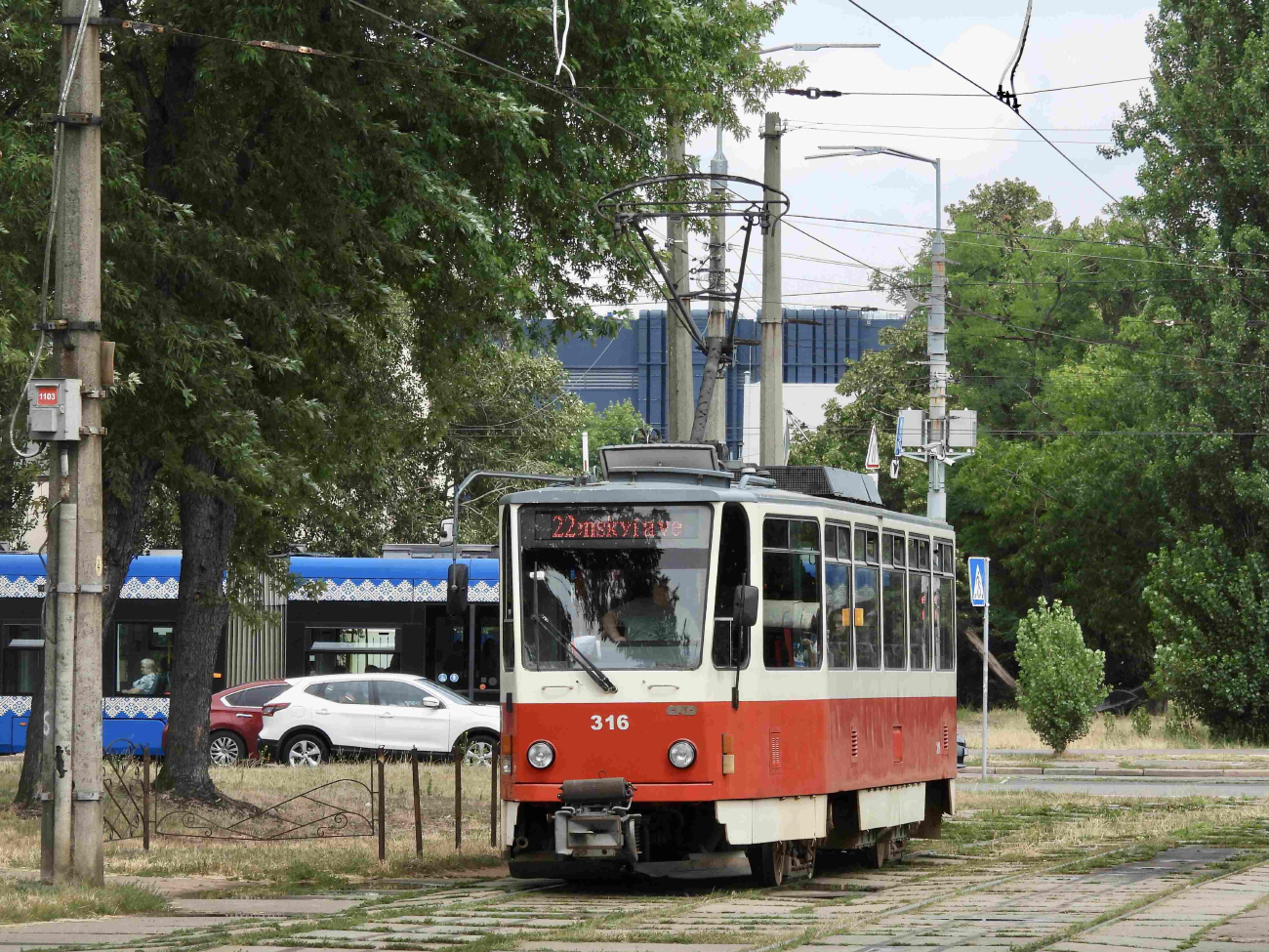Киев, Tatra T6A5 № 316
